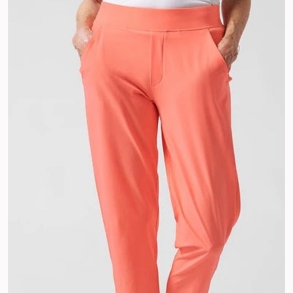 Athleta Brooklyn Ankle Pants, Sunset Glow - Picture 6 of 8